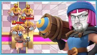 🤡 43 MINUTES PROTECT TOWERS FROM NOOBS! HOG 2.8 / Clash Royale