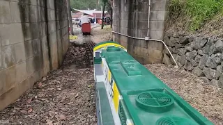 my Queensland railways 5inch 2400 doing a lap of warner at the 2024 convention in Brisbane