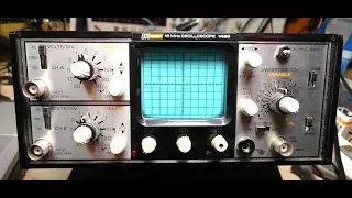 BK Precision Oscilloscope Model 1420 Repair Part 1