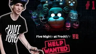 XQC PLAYS FIVE NIGHTS AT FREDDY'S VR: HELP WANTED (FNAF VR) | Part 1 | xQcOW