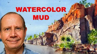 How not to create watercolor mud. It is easy to avoid creating mud once you know what causes it.