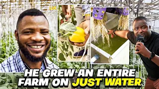 This farmer can make half a billion Naira from planting on water instead of soil