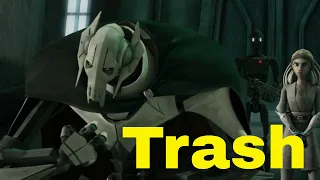 Why General Grievous sucked in the clone wars