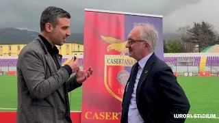 Nuovo Stadio di Caserta, l'intervista al Sindaco Carlo Marino