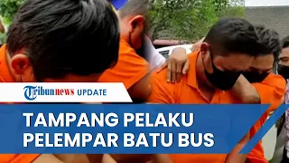 Tampang Pelaku Pelempar Batu di Jalinsum, Tertunduk dan Jalan Pincang karena Ditembak