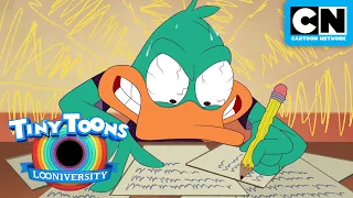 Plucky's Tattletale Tabloid  🗞️  | Tiny Toons Looniversity | Cartoon Network