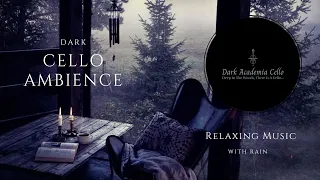 Dark Academia Cello | Cello Ambience with Rain #cello #cellomusic #darkacademia