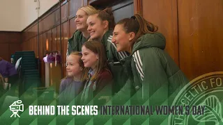 Celtic FC Women Inspire Girls at during International Women's Day School Visit!