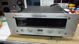 Marantz 510M Amplifier Restoration   Part 1