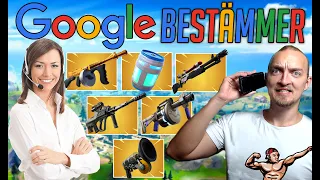 GOOGLE BESTÄMMER VILKET MYTHIC VAPEN JAG MÅSTE VINNA MED I FORTNITE