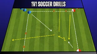 1v1 Soccer Drills