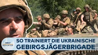 UKRAINE-KRIEG: Vorbereitung auf Fronteinsatz - WELT-Reporter begleitet Gebirgsjägerbrigade