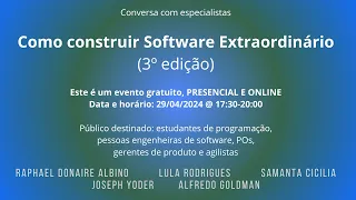 Como construir Software Extraordinário (3º edição)