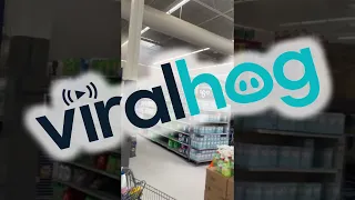 Fire in Maryland Walmart || ViralHog