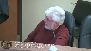 Wausau Finance Committee 10/3/19