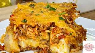 Cabbage Roll Casserole Recipe | So Flavorful