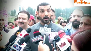 John Abraham Shooting 'RAW' in Kashmir