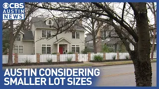 Austin debates smaller lot sizes for affordable housing