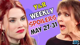 Young and the Restless Weekly Spoilers May 27-31: Jordan Thrown to the Cops & Sally Gets a Job! #yr