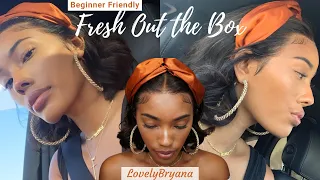 Easy Beginner Friendly Wig| No Work Summer Bob|LovelyBryana x Hairvivi