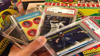 PSA 10 PICKUPS & HALL OF FAMER ROOKIE CARDS, VINTAGE TOYS, WAX BOXES & LOTS MORE! - Weekend Recap