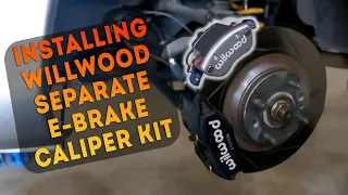 Installing Wilwood E Brake Caliper Kit | Flyin Miata LS Swap