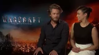 Travis Fimmel & Paula Patton - Warcraft