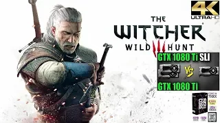 5Min. Gameplay Performance: 4K; MÁX.; AA OFF; Sli 1080ti ON ; i9 7900x; The Witcher 3