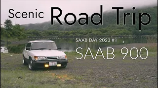 [SAAB 900🇸🇪] Visiting SAAB DAY 2023 #1 - : Scenic Road Trip -Exploring Serene Lakes and Mountains