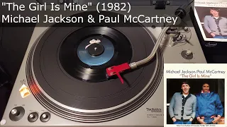 "The Girl Is Mine" - Michael Jackson & Paul McCartney [Epic, 1982] 45 RPM Vinyl rip