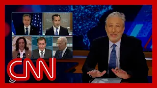 Jon Stewart calls out US on Gaza stance. Hear his take