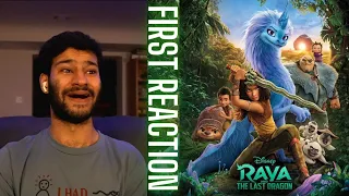 Watching Raya And The Last Dragon (2021) FOR THE FIRST TIME!! || Movie Reaction!