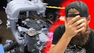 WE MESSED THIS UP WHEN BUILDING THE FD RX-7's 13B ENGINE.... (SOME OF YOU CAUGHT IT...)