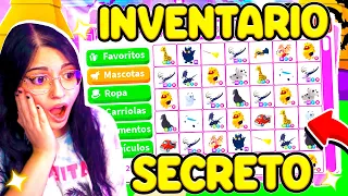 MUESTRO *MI INVENTARIO* MÁS *SECRETO* en ADOPT ME (Roblox) 😱