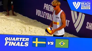 Åhman/Hellvig vs. Evandro/Vinicius - Quarter Final Highlights the Maldives 2022 #BeachProTour