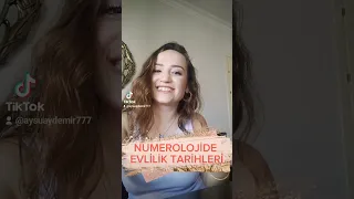 Numerolojide evlilik tarihleri ! 💜