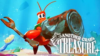 Another Crab’s Treasure - Nintendo Switch Gameplay | Let's Play the submarine souls game with crabs