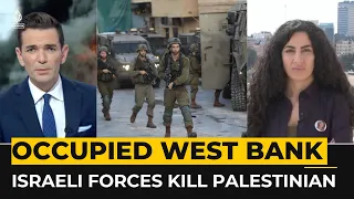 Israeli forces kill Palestinian man in occupied West Bank raid