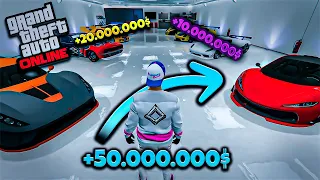 TODOS MIS COCHES DE GTA V ONLINE +40.000.000$!