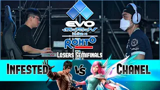 Mangja ( Law ) vs Chanel ( Alisa ) ➤ Losers Semifinal - Evo Japan 2024 - Tekken 8