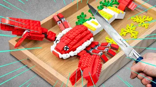 LEGO FOOD in 1 HOURS part #5!  Best of Lego GIANT LOBSTER Animation   Stopmotion cooking & ASMR