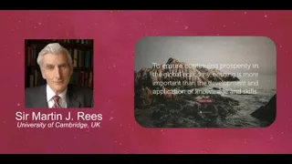 The World in 2050 and Beyond | Sir Martin J. Rees