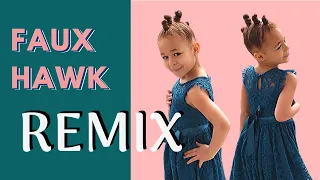 Faux Hawk UpDo - Quick Toddler Hairstyle - HAIRSTYLE LASTS OVER 10 DAYS!