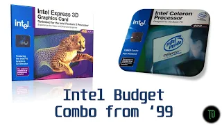 1999 - Intel Budget Gaming Combo  - Celeron 400A / i740 Graphics - Windows & DOS retro gaming