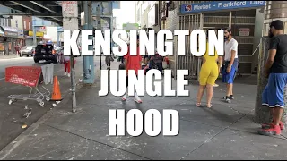 Walking THE KENSINGTON JUNGLE Hood [4K] RAW & UNCUT