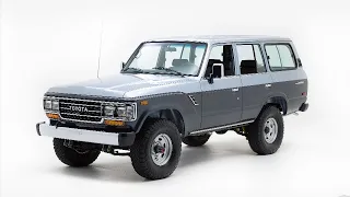 1988 Toyota Land Cruiser FJ62 Restoration Project