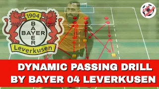 Dynamic passing exercise from Bayer 04 Leverkusen training!