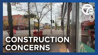 Downtown Ypsilanti businesses, residents concerned about ongoing construction in the area