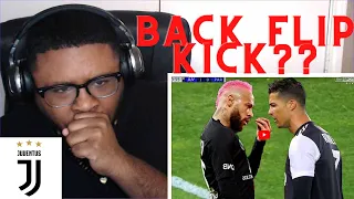 American Football Player's First time reaction to 15 Times Cristiano Ronaldo Showed Who Is The Boss