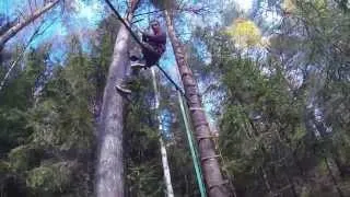 Slackline / На высоте прекрасных древ